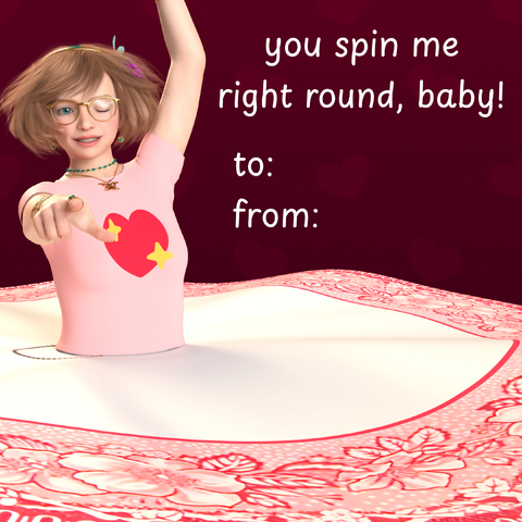 Ellie’s Spinny Valentine