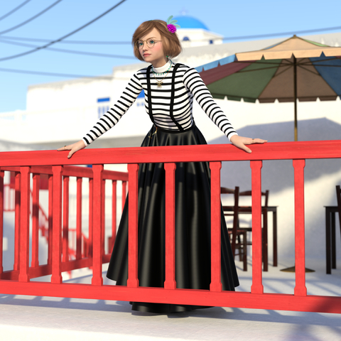 La mademoiselle française